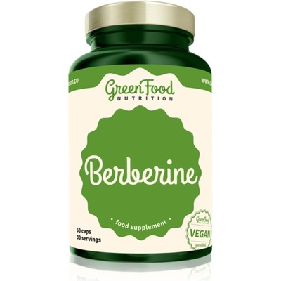 GreenFood Nutrition Berberine kapsuly na podporu detoxikácie organizmu 78 g