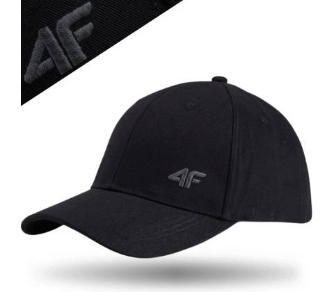 4F šiltovka čierna