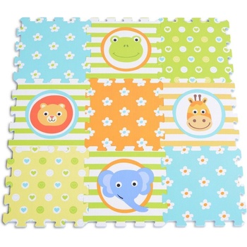 Moni Мек пъзел килим с принт Flowers 3063 (3800146221744)