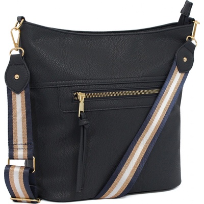 Nicole Brown Elegantní crossbody kabelka JBFB 387 modrá