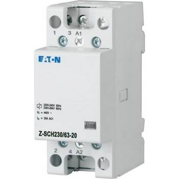 Eaton Инсталационен контактор EATON Z-SCH230/63-20, 248859 - 230VAC/50Hz, 2N/O, 63A, 3HP (248859)