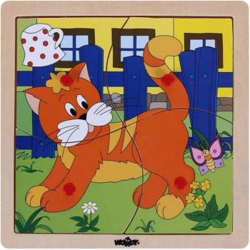 Woodyland Пъзел Woody - Коте (93017-cat)