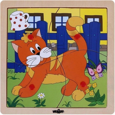 Woodyland Пъзел Woody - Коте (93017-cat)