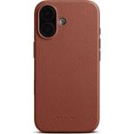 WOOLnut Калъф за iPhone 17 от Woolnut - Кожен - Кафяв (K-WN-IP17-C-3097-CB)