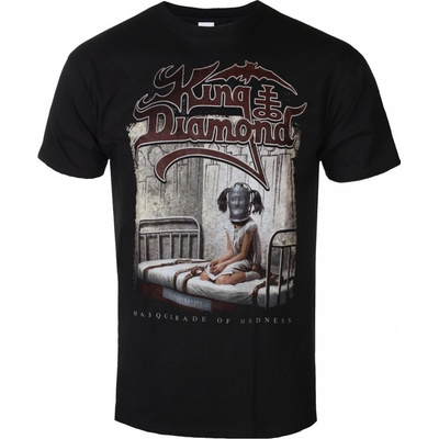 Tričko metal NNM King Diamond Masquerade of Madn Cover čierne
