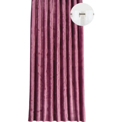 Záves Velvet Castellano uni ružový 300x245 cm