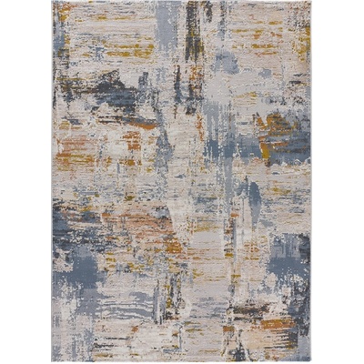 Universal Син/бежов килим 115x170 cm Springs - Universal (48301)