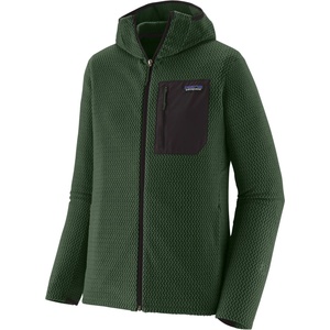 Patagonia Мъжко поларено яке Patagonia R1 Air Full-Zip Hoody Fleece jacket - Treeline Green - размер XL (005-6417-1215)