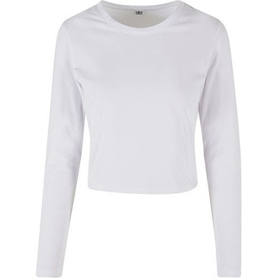 Build Your Brand Dámske krátke tričko BY261 White