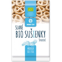 Dobré časy Bio Sušenky špaldové celozrnné slané s mořskou solí 140 g