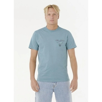 Rip Curl Fade Out Icon Tee Storm Blue 1276