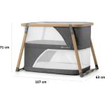 KinderKraft SOFI бебешка кошара KKLSOFIGRY0000 (KKLSOFIGRY0000) - xmall