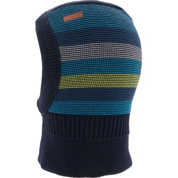 maximo Детска зимна шапка (beanie) Maximo Kids' Mini Slouch Beanie Block Stripes Balaclava - Dark Navy - размер 49-51 cm (904-5103-0212)