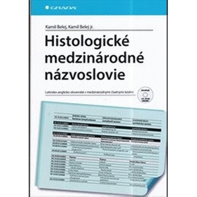 Histologické medzinárodné názvoslovie - Belej Kamil
