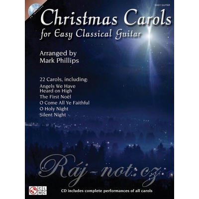 Vianočné Carols for Easy Classical Guitar gitara + tabulatúra