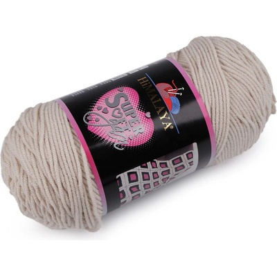 Pletací příze Super Soft Yarn 200 g Varianta: 2 (80821) béžová světlá, Balení: 1 ks 55830/141075/257504