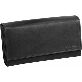 Mercucio kožená čašnícka peňaženka čierna