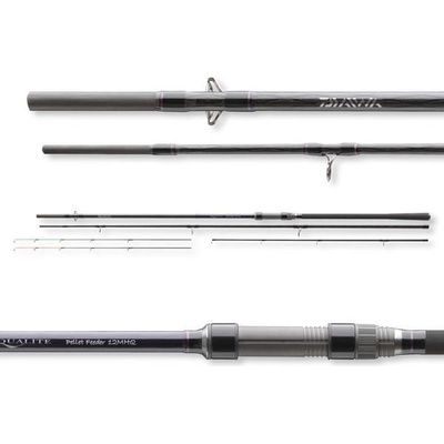Daiwa AQUALITE LIGHT FEEDER 3,9 m 120 g 3+2 díly