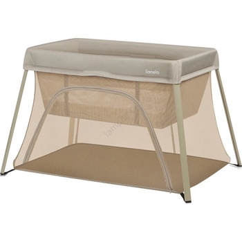 Lionelo - Креватче за пътуване 3 в 1 ALICE бежово/оливково (LN0383)