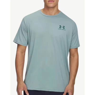 Under armour Sportstyle Left Chest Ss Tee Green