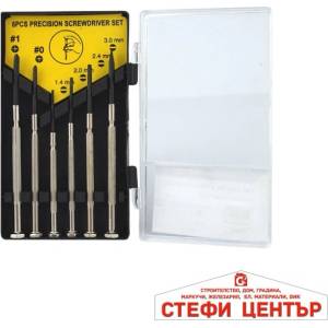 CARMOTION Отвертки Прецизни 6бр в к-т - 86194 (73108) - steficenter