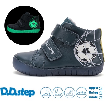 D.D.Step kotníková obuv A050-52497 modrá