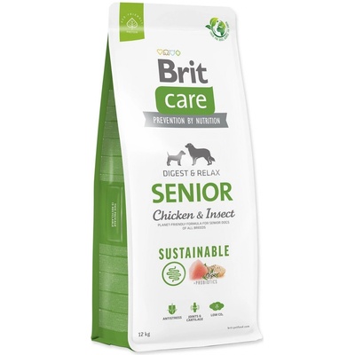 Brit Care Sustainable Senior Chicken & Insect 3 x 12 kg