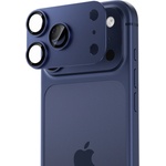 Benks Предпазни стъклени лещи с цяла метална плочка за камерата на iPhone 17 Pro Max - Benks Glass Warrior Metal Lens Protector Tempered Glass (син) (C070)