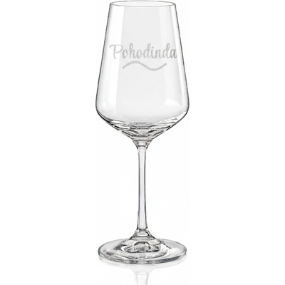 Crystalex Sklenice na víno Pohodinda 350 ml