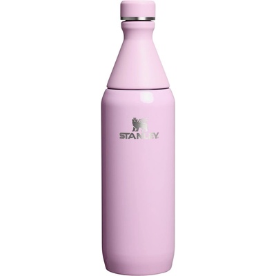 STANLEY Розова термо бутилка от неръждаема стомана 600 ml All Day Slim Bottle Cherry Blossom Gloss - Stanley (10-12069-125)