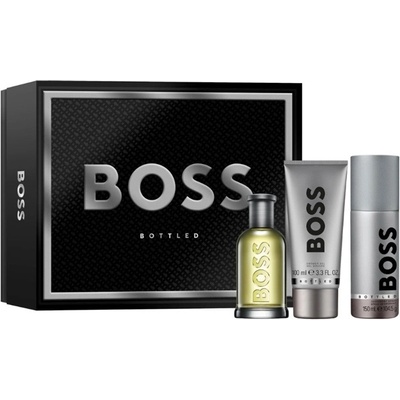 HUGO BOSS Boss Bottled Комплект (EDT 100ml + Deo Spray 150ml + SG 100ml) за Мъже