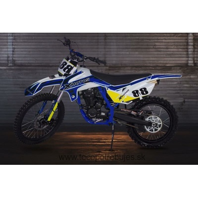 Xmotos Motocross XZT250 XB88 250cc 4t 21/18" modrá