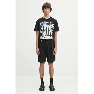 Helmut Lang Памучна тениска Helmut Lang SCRIBBLE. T4. MAL. LT (P02HM511)