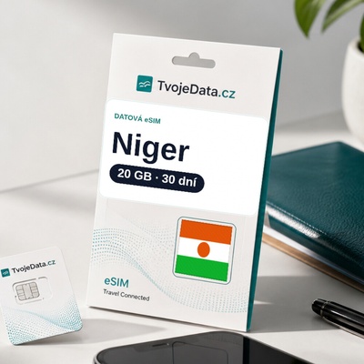 eSIM Niger 20 GB / 29 dní