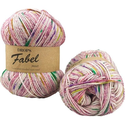 Drops Fabel print 927 lán levandule