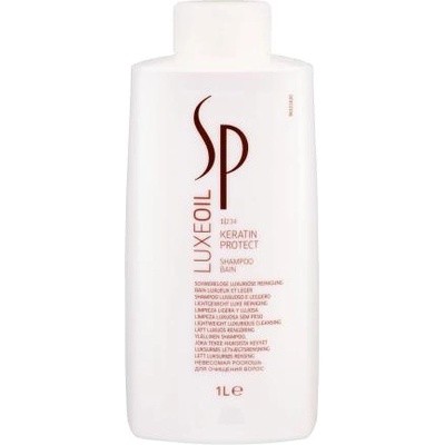 Wella SP Luxeoil Keratin Protect 1000 ml шампоан за изтощени коси за жени