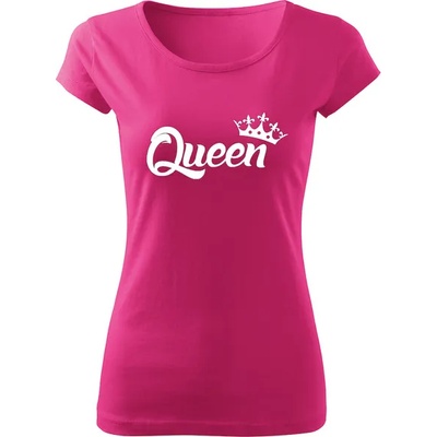 DRAGOWA дамска тениска, Queen, розова, 150г/м2 (6506)