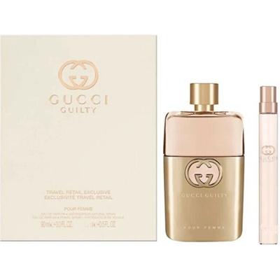 Gucci Guilty Pour Femme Eau de Parfemu Darčeková sada dámska EDP 90 ml a miniaturka dámska EDP 10 ml