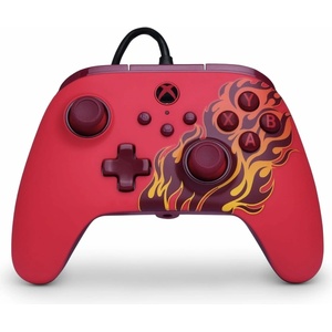 PowerA Advantage Xbox Series X|S One PC Oficial Efect Hall Red Blaze (XBGP0543-01)