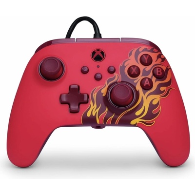PowerA Advantage Xbox Series X|S One PC Oficial Efect Hall Red Blaze (XBGP0543-01)