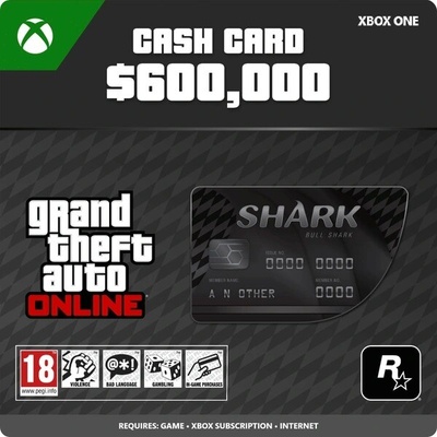 GTA 5 Online Bull Shark Cash Card 500,000$