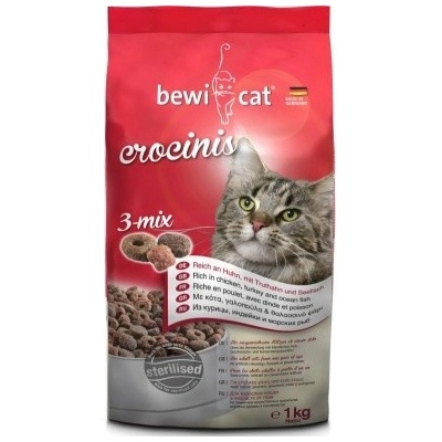 Bewi Cat Crocinis 3 Mix 1 kg
