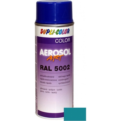 Dupli color Aerosol Art Lesk, rýchloschnúci-univerzálny akrylát v spreji - Ral 5018 400ml