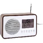 Karlsson Будилник с fm радио, тъмно дърво (ka6036dw) Будилник