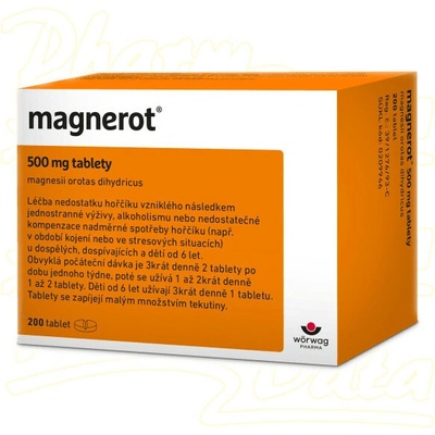 MAGNEROT 500MG TBL NOB 200 II – Hledejceny.cz