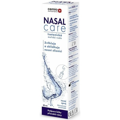 Cemio Isotonická mořská voda Nasal Care 30 ml – Sleviste.cz