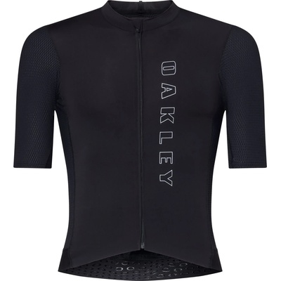 Oakley Мъжка фланелка с къс ръкав за колоездене Oakley Endurance Lite Jersey Cycling jersey - Pitch Black (056-3980-0213)