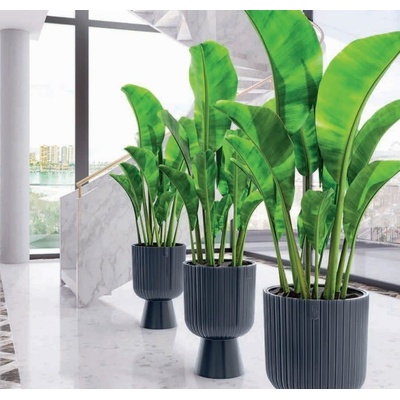 FORMplastic Kvetináč KELI MIKA 30 antracit 29cm