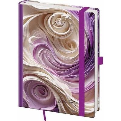 Vario DVR433-29-27 B6 týdenní 2027 Matragi Violet