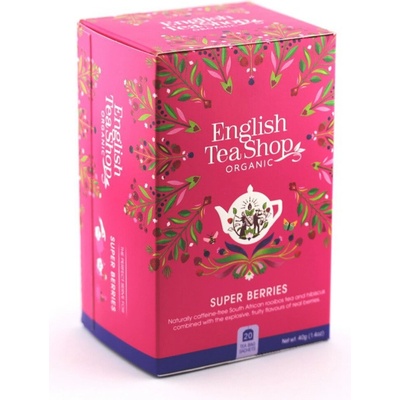 English Tea Shop Bio čaj Příval Čokolády & Super Ovoce 20 ks